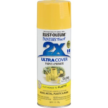 Rust-oleum 249092 2x Ultra Spray Paint, Sun Yellow Gloss ~ 12oz