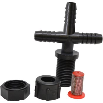 Cross Nozzle Body Kit - 3/8" Hose Barb