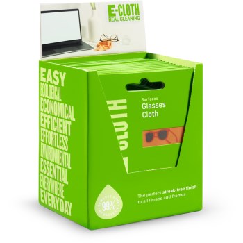 E-Cloth Glass & Polishing Cloth   16" x 20" (20 per pack)