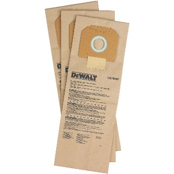 Dust Extractor Filter Bags, Paper ~ Pack of 3