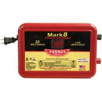Parmak 30 Mile Range 110 volt AC Low Impedance Fence Charger 