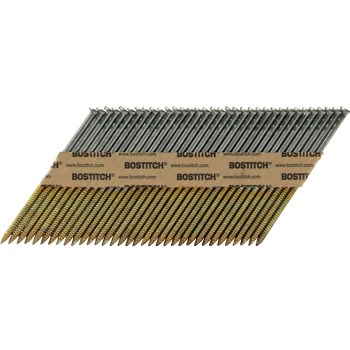 Bostitch Paper Tape Ring Shank Nails, Galvanized - 2-3/8" x .113"