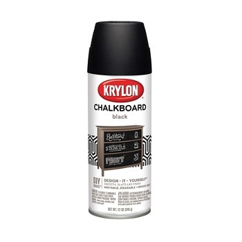 Chalkboard Paint, Black ~ 12 oz Spray