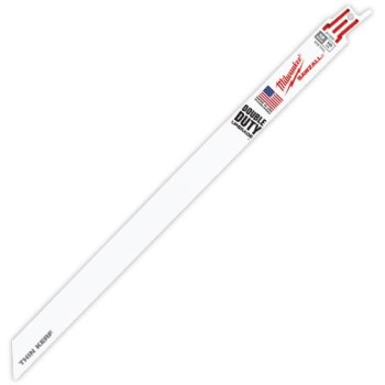 Milwaukee Sawzall Bi-Metal Blade - 12", 18 TPI, 5pk