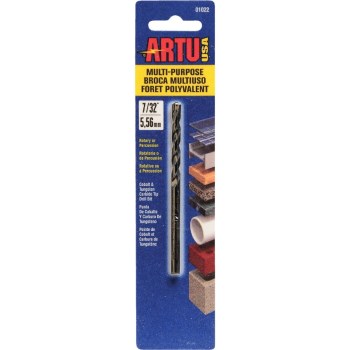 Drill Bit, Multi-Purpose - 7/32" x 3-3/4"