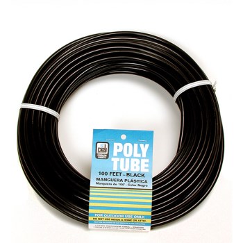 1/4x1000 Blk Poly Tube