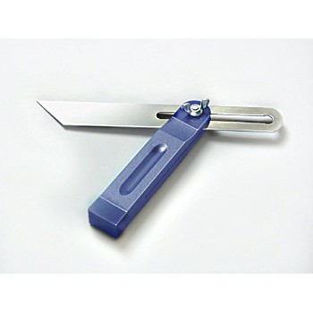 Kraft/Sands Tool SL440 T-Bevel, Plastic Handle ~ 8" Chrome Steel Blade 