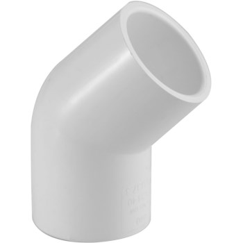 3/4" Schedule 40 45 Degree Slip x Slip Elbow