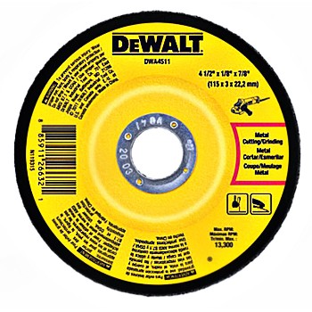 DeWalt DWA4511 Grinding Wheel, 4-1/2"