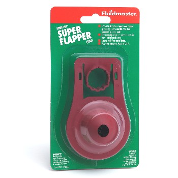 Fluidmaster 504 Super Flapper, Red, 1 Piece