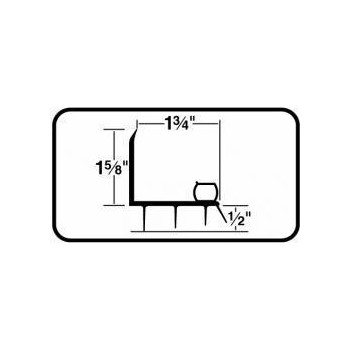 M-D Bldg Prods 82578 Door Bottom Replacement~ Vinyl 36"