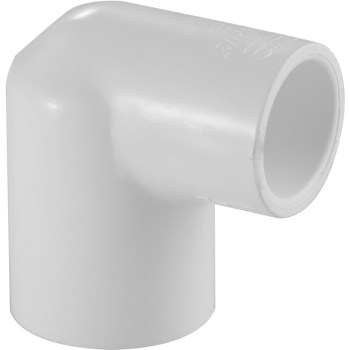 1/2" Schedule 40 90 Degree Slip x Slip Elbow