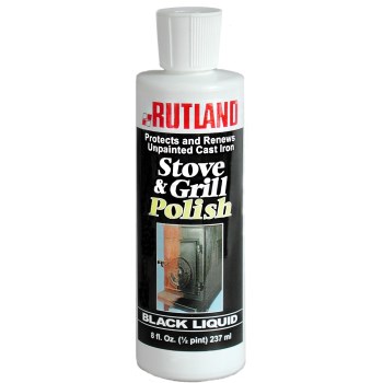 Rutland 72 Stove &amp; Grill Polish, Liquid ~ 8 oz