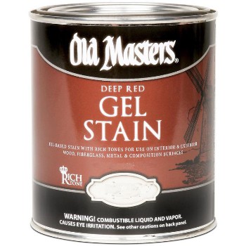 Old Masters 84408 Deep Red Series Gel Stain, Espresso  ~ Pint