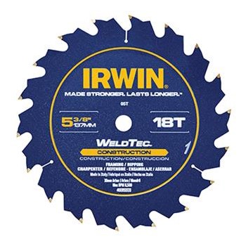 Irwin 4935203 5-3/8 18t Weldtc Blade