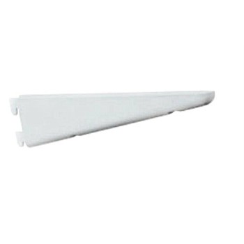 Knape &amp; Vogt 182 WH 10.5 Double Track Bracket - 182 Series  ~ White, 10.5"