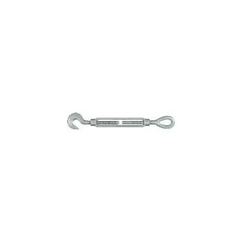Galvanized Hook/Eye Turnbuckle, 3272 bc 1/2 x 6 inches