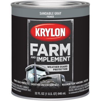 Krylon K02039000 2039 Qt Sandable Gray Primer