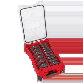 Milwaukee SHOCKWAVE 1/2" Drive 15-Pc Deep SAE Socket Set
