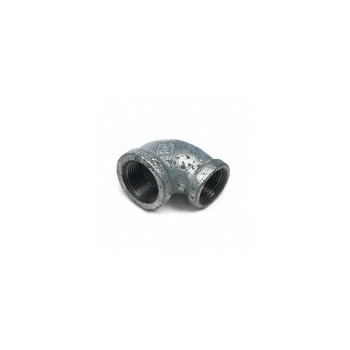 Malleable Elbow, Galvanized ~ 1/2 x 3/8"