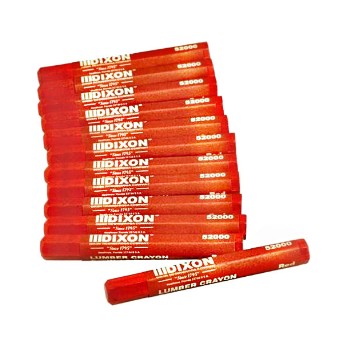 Lumber Crayons ~ Red