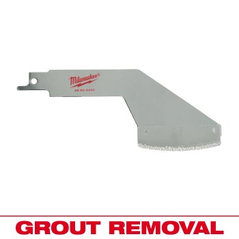 Grout Removal Tool for Recip Saws