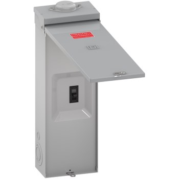 Circuit Breaker Enclosure - 200 Amp, Grey