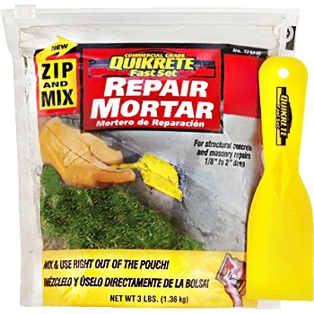 Quikrete 114115 Zip & Mix Fastset Repair Mortar Mix ~ 3 Lbs