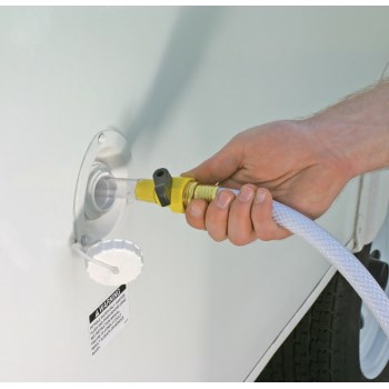 RV Water Tank Filler With Valve