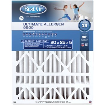 Cb 20x25x5 M13 Pleated Filter