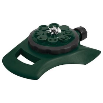 Eight Pattern Turret Sprinkler, Green