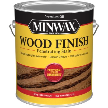 Minwax 71007 Wood Stain, Red Mahogany ~ 1 Gal