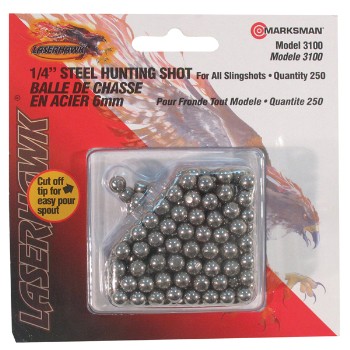Steel Shot,  1/4" ~ 250 Count