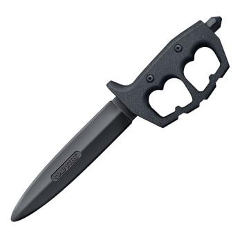 Trench Knife Rubber Trainer, Double Edge, Blunt