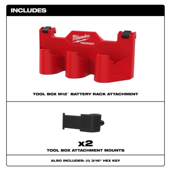 M12 Battery Rack