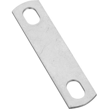 U Bolt Plate, Zinc Plated - 5/16" x 2"