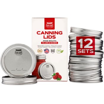 Fjlbw12 12pk Wide Lids & Rings