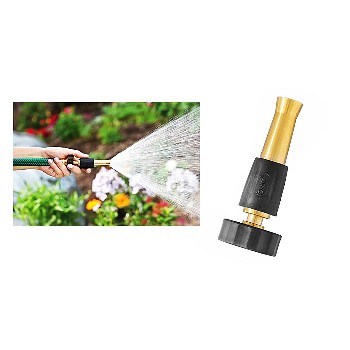 Orbit Irrigation  58044N Adjustable Brass Hose Nozzle ~ 4" 