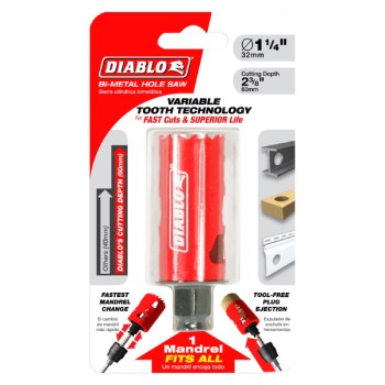 Diablo Hole Saw - 1-1/4"