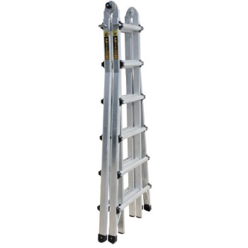 Metaltech/omega E-mtl7200al 21ft. Multi Ladder