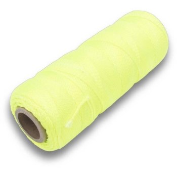 Marshalltown Braided Mason Line, Yellow    #18 x 500'