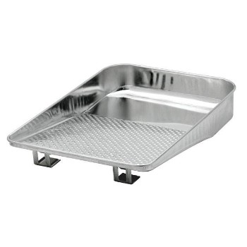 Standard Duty Metal Paint & Roller Tray ~ 9"