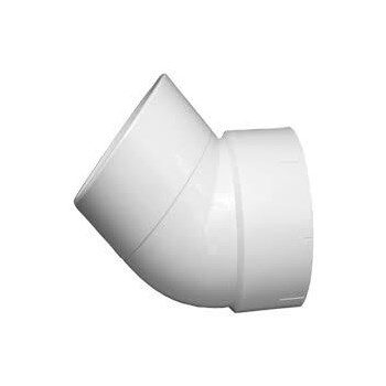 3 Dwv 45deg Street Ell