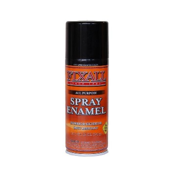 Fixall F1302 All Purpose Spray Enamel ~ Gloss Black