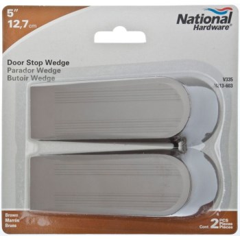 Floor Door Stop, Brown  ~  4"