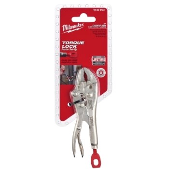 Milwaukee Torque Lock Curved Jaw Locking Pliers   4"