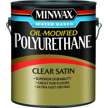 Fast Drying Polyurethane, Clear Satin ~ Gal