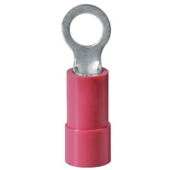 Ring Terminal, Red 22-18 