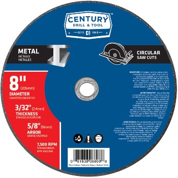 Century Drill & Tool   08808 8 Metal Cutting Blade