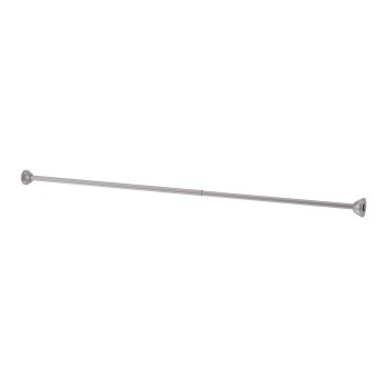 Compass Mfg Straight Shower Rod - Brushed Nickel